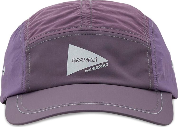 Gramicci x And Wander Patchwork Wind Cap 'Multicolor/Purple'
