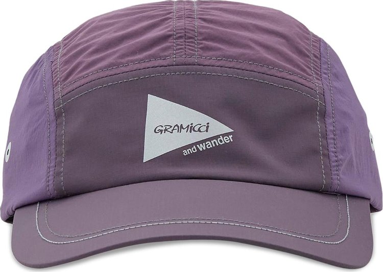 Gramicci x And Wander Patchwork Wind Cap MulticolorPurple