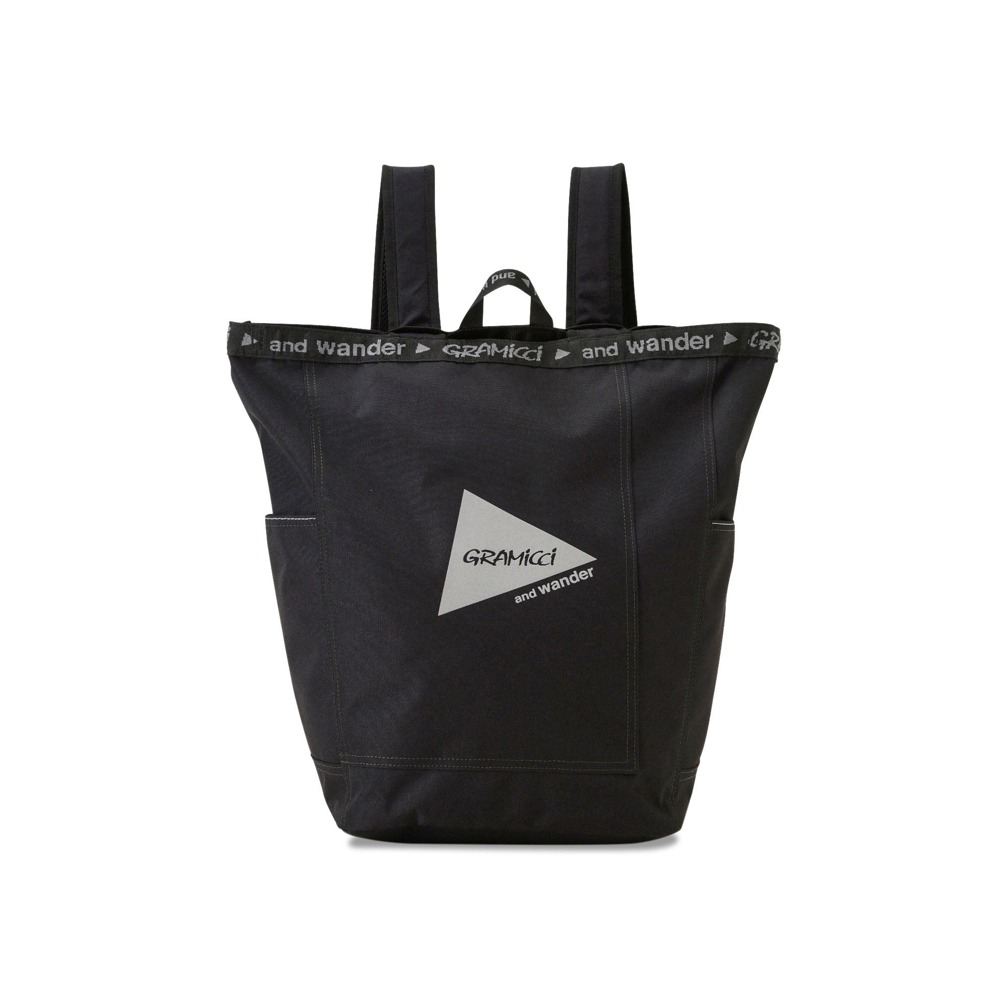 Buy Gramicci x And Wander Multi Patchwork 2Way Pack 'Black