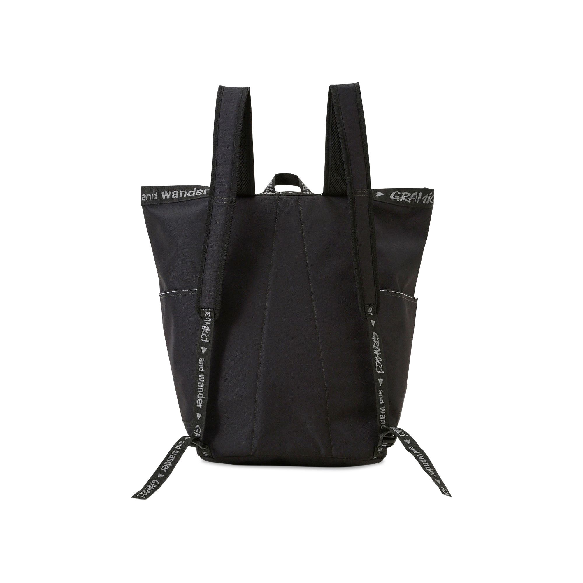 Buy Gramicci x And Wander Multi Patchwork 2Way Pack 'Black