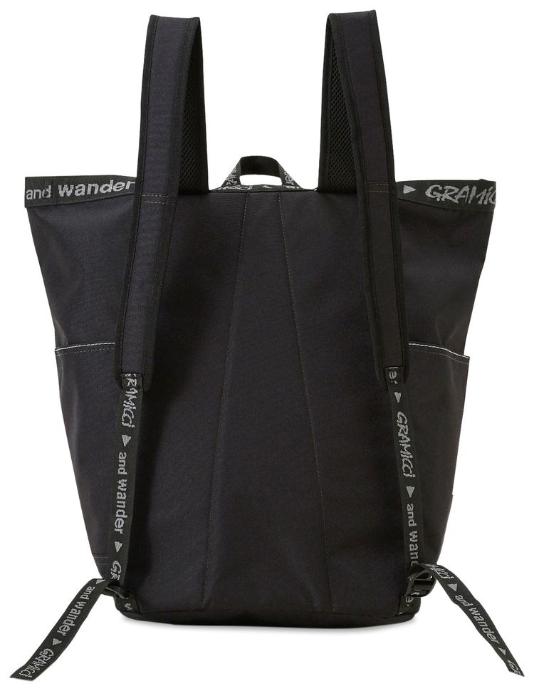 Gramicci x And Wander Multi Patchwork 2Way Pack Black