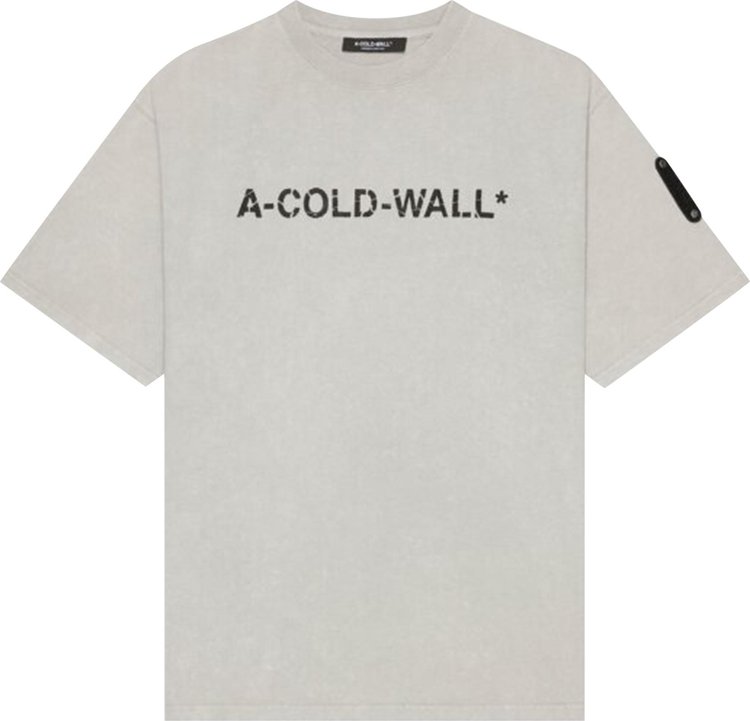 A-Cold-Wall* Overdye Logo T-Shirt 'Cement'