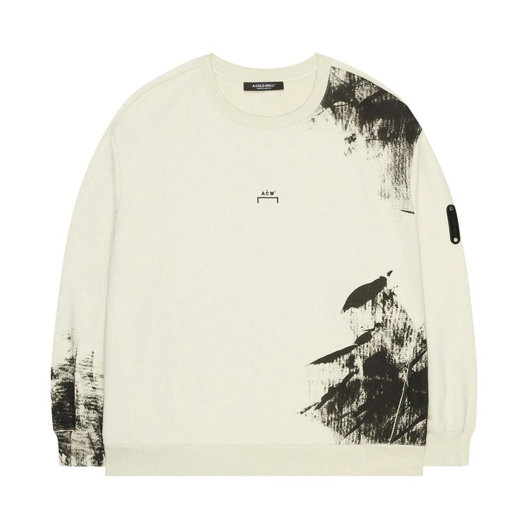A Cold Wall Brushstroke Crewneck Bone