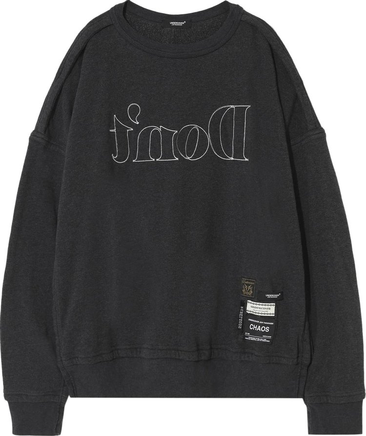 Undercover Crewneck Pullover 'Charcoal'