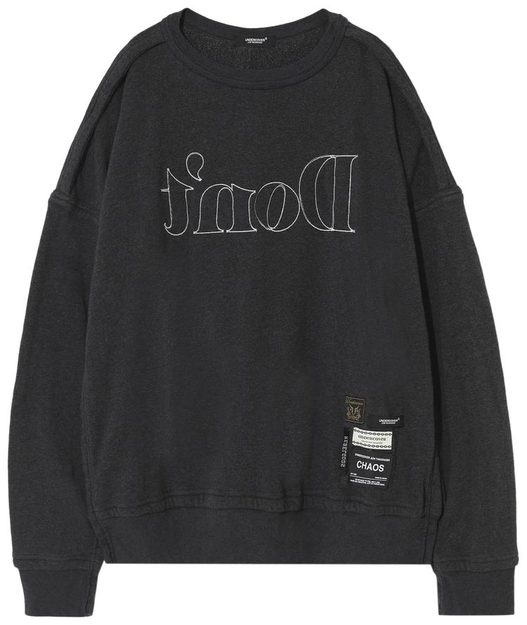 Undercover Crewneck Pullover Charcoal