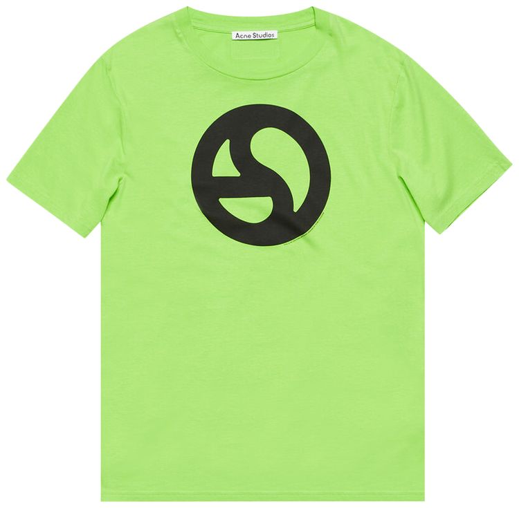 Acne Studios Printed T Shirt Sharp Green