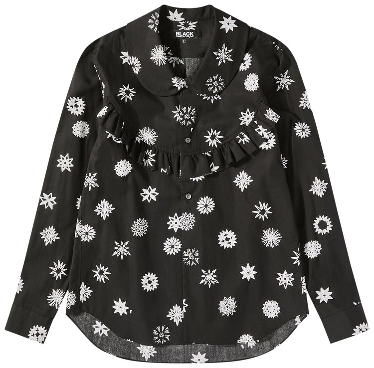 Comme des Garcons Printed Shirt BlackWhite