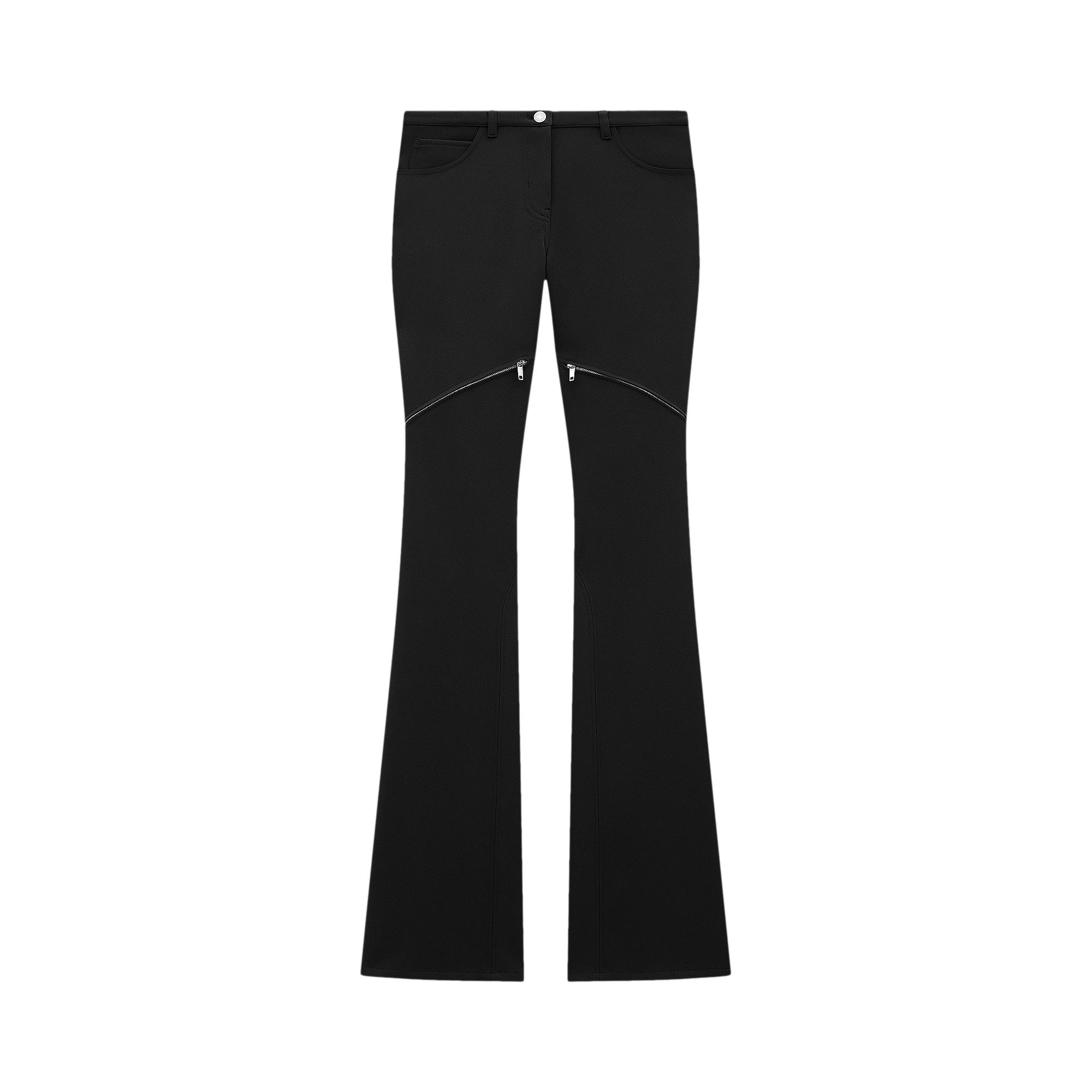 【ふるさと割】 Buy 'Black Pants Twill Zipped Ellipse Courrèges その他