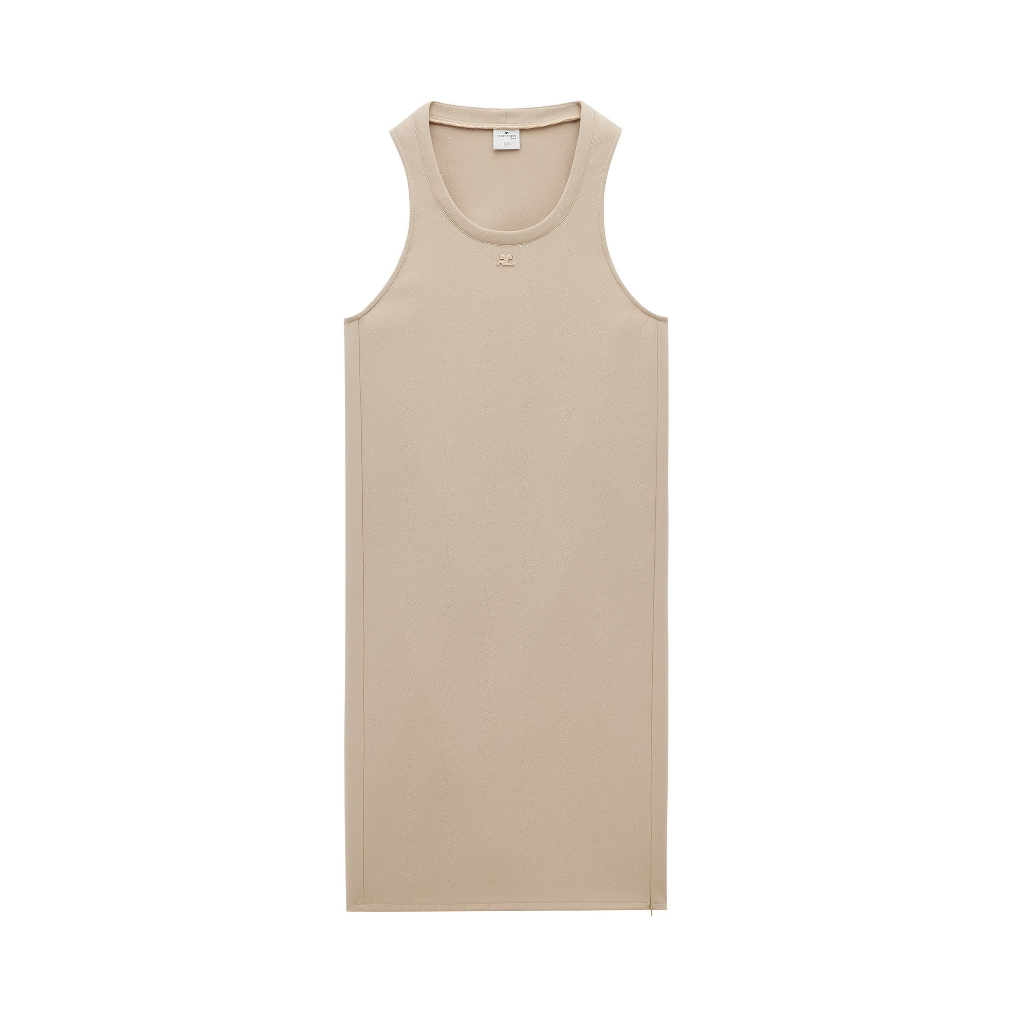 ワンピース COURREGES Holistic Twill Long Dress Buy Courrèges Holistic Twill Long Dress 'Sand