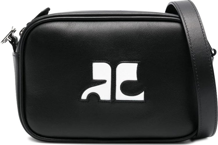Courrèges Reedition Camera Bag 'Black'
