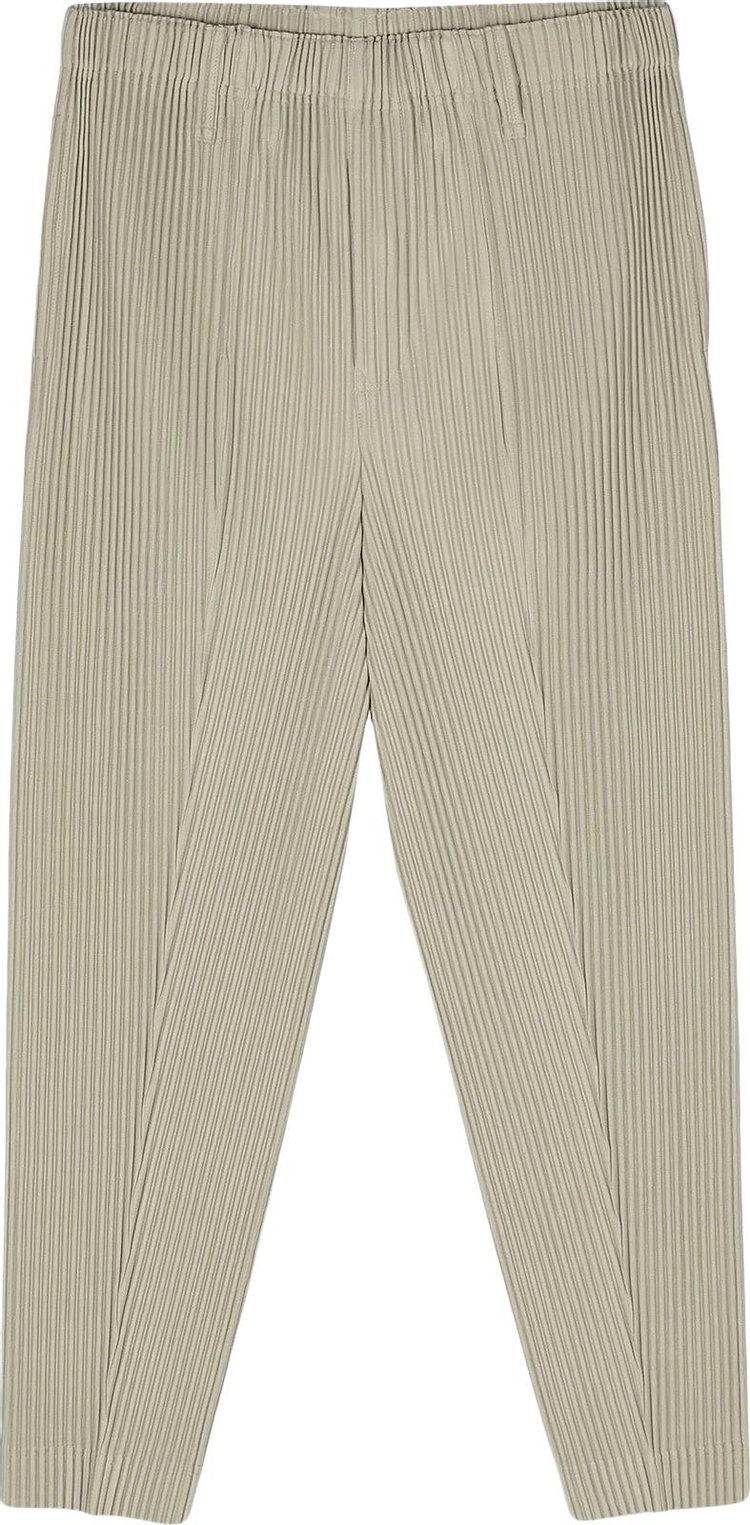 Homme Plissé Issey Miyake Compleat Trousers 'Olive/Grey'