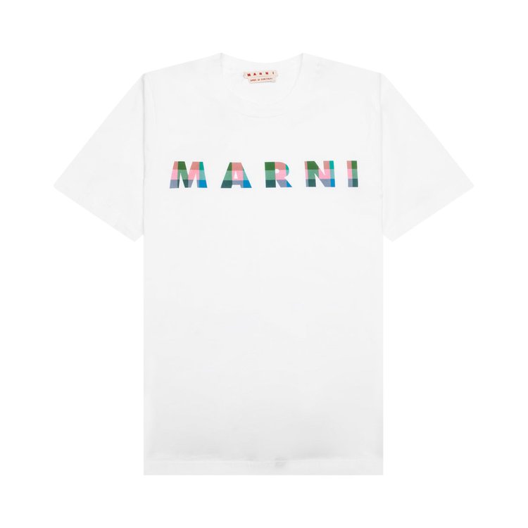 Marni Knit T-Shirt 'Lily White'