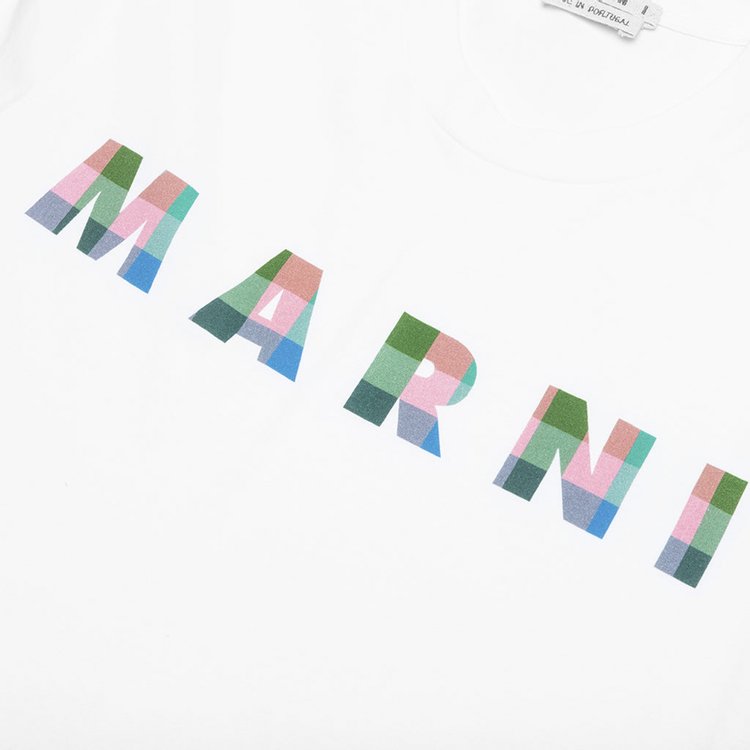 Marni Knit T Shirt Lily White