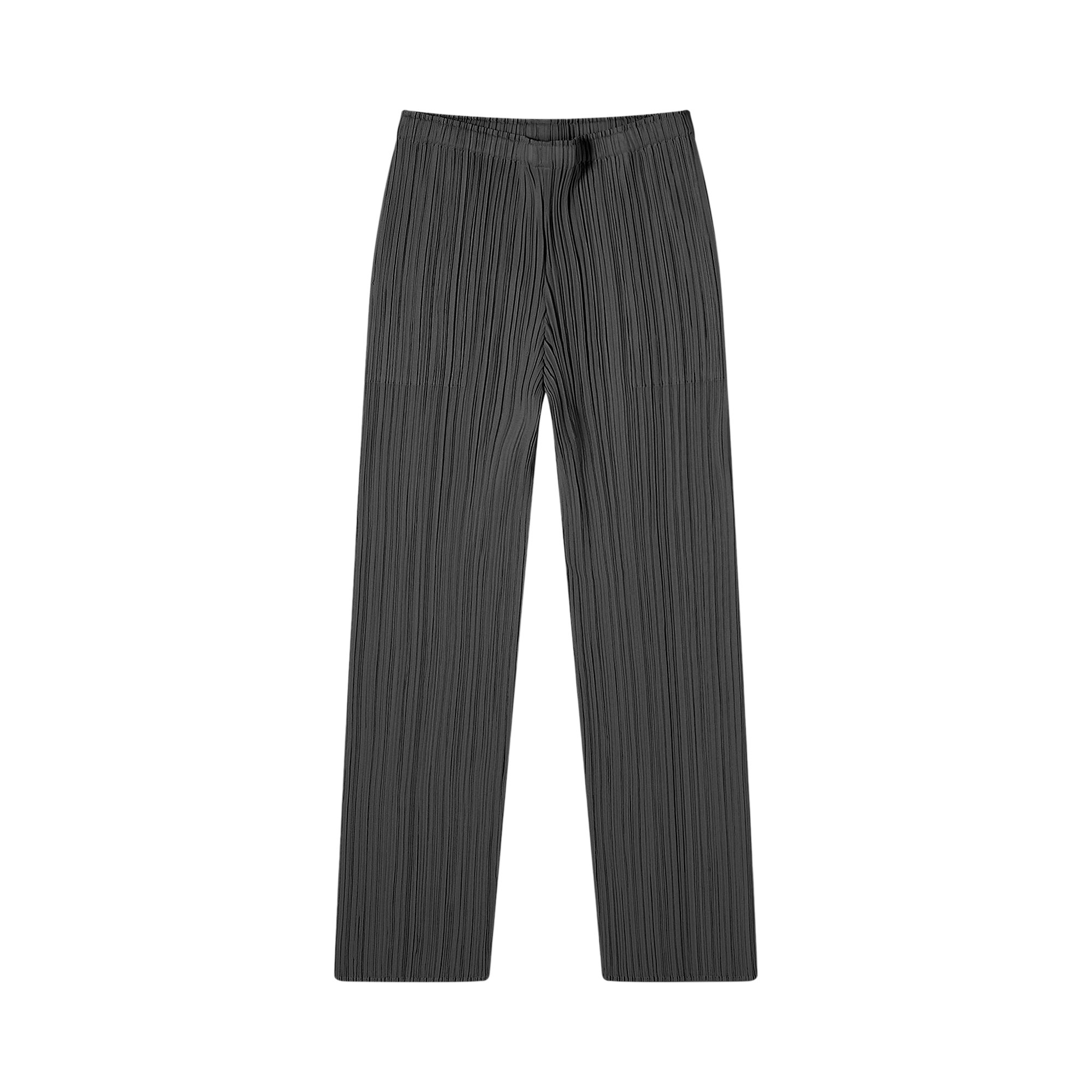 Buy Pleats Please Issey Miyake Basic Pants 'Black' - PP46JF111 15 | GOAT