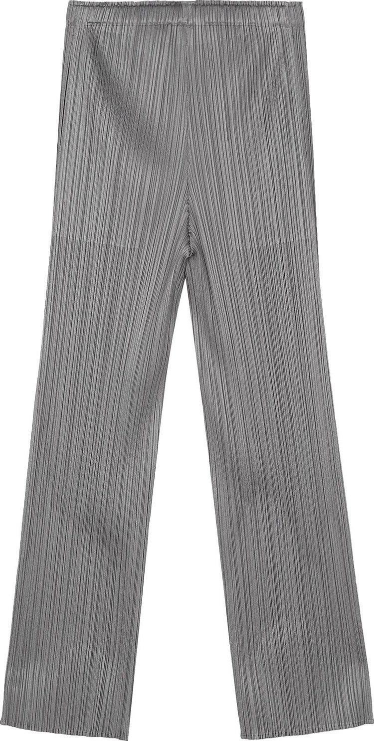 Pleats Please Issey Miyake Basic Pants Grey