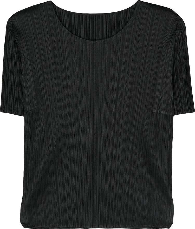 Pleats Please Issey Miyake Basic Shirt 'Black'