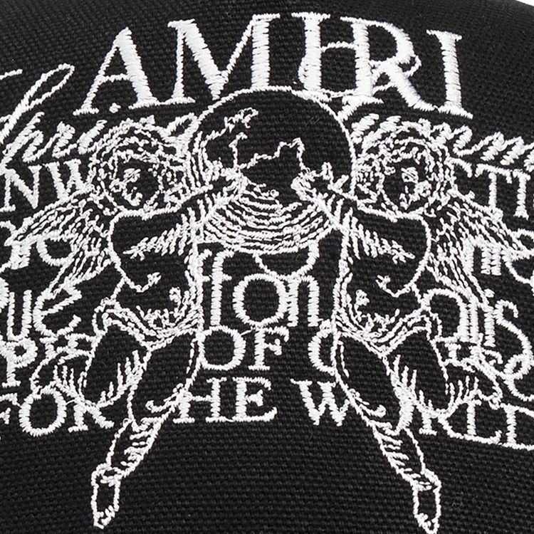 Amiri Cherub Trucker Cap Black