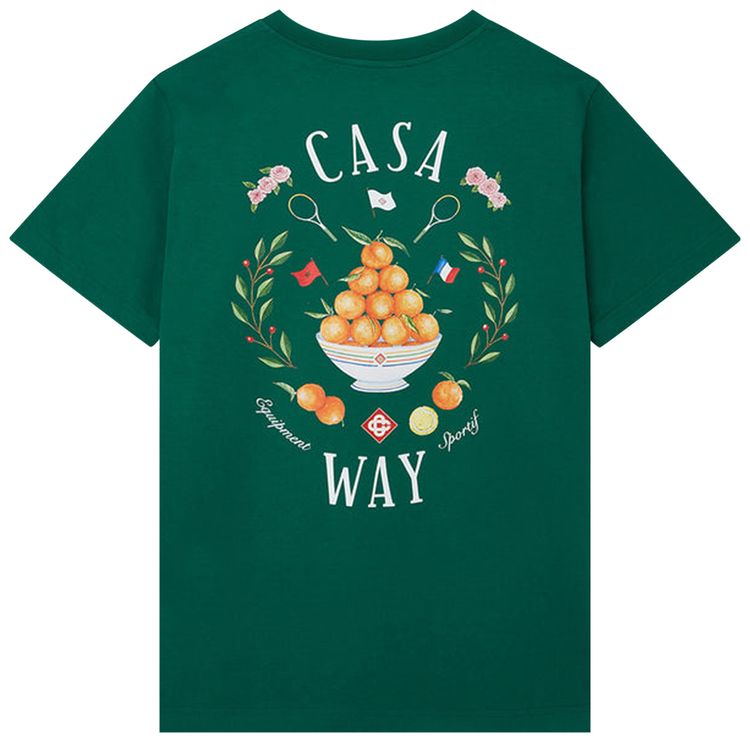 Casablanca Casa Way T Shirt Green