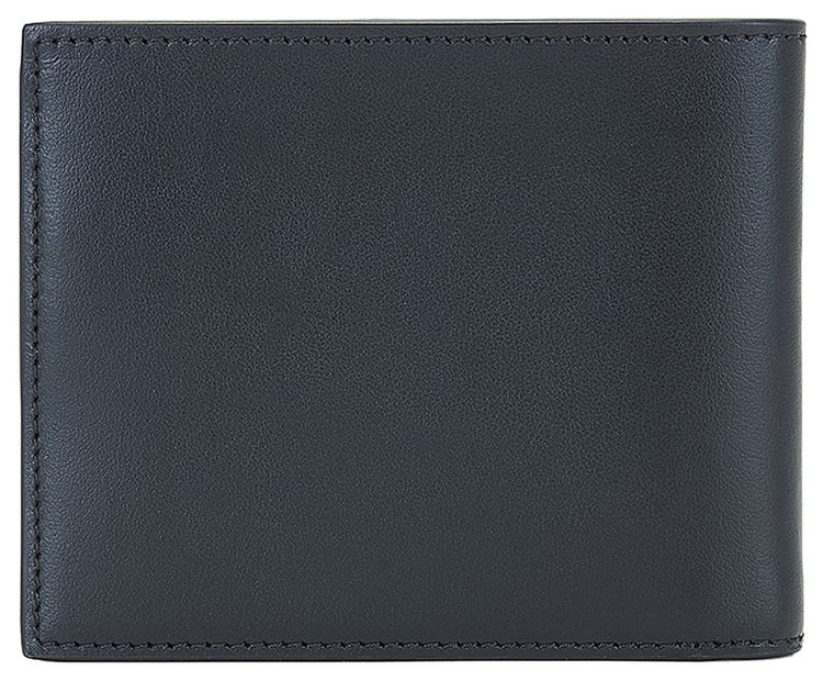 Off White Bookish Bifold Wallet BlackWhite