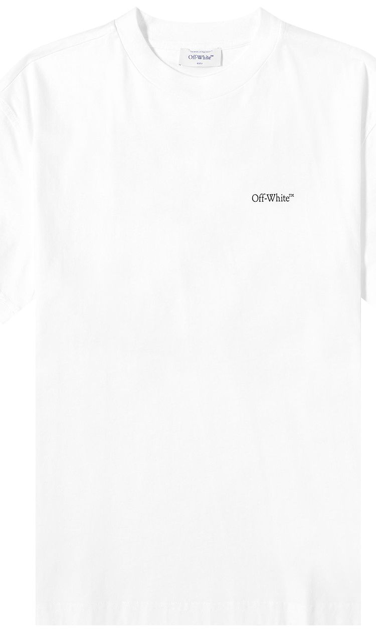 Off White X Ray Arrow Casual Tee Multicolor
