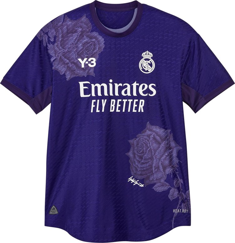 Y 3 x Real Madrid 4th Authentic Jersey Purple