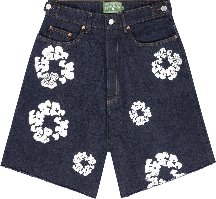 Denim Tears Wreath Jean Short Selvedge