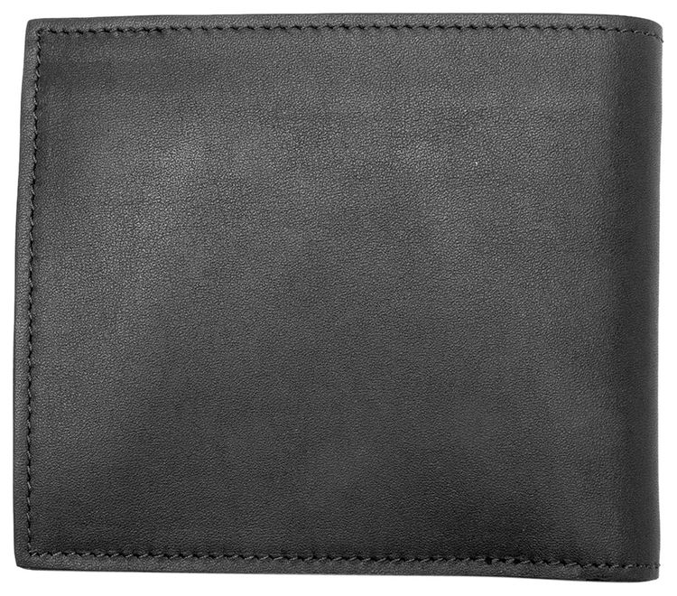 Off White Quote Bifold Wallet BlackWhite