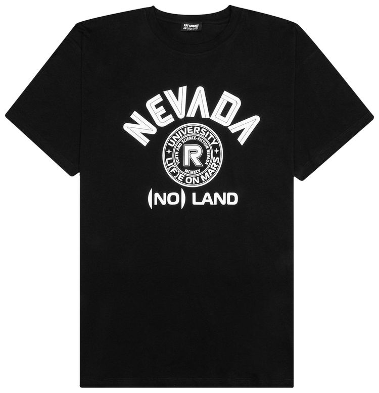 Raf Simons Big Fit Nevada Tee Black