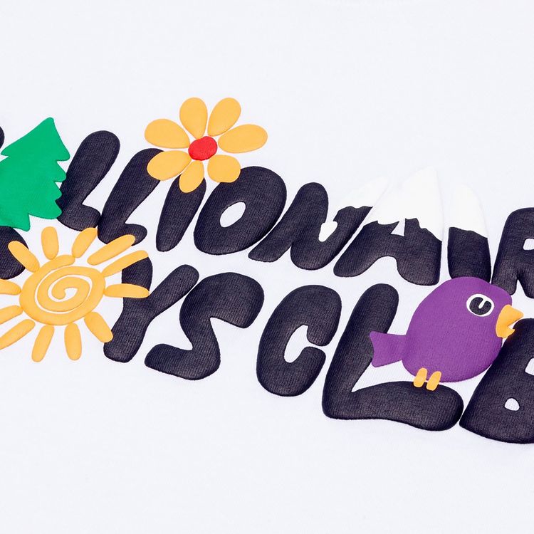 Billionaire Boys Club Peace Mountain Short Sleeve Tee White