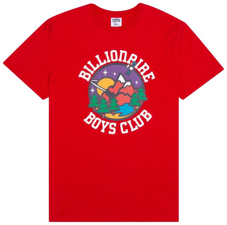 Billionaire Boys Club Nature Short Sleeve Tee High Risk Red