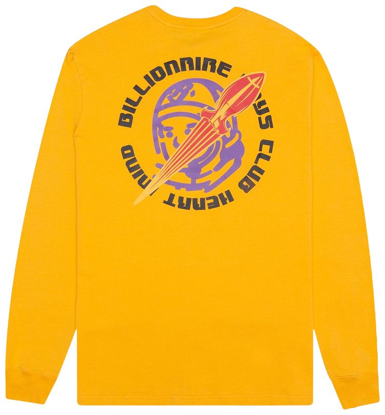 Billionaire Boys Club Rocket Long Sleeve Tee Gold