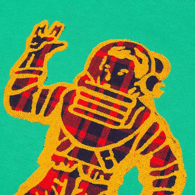 Billionaire Boys Club Plaid Naut Crew Ming Green