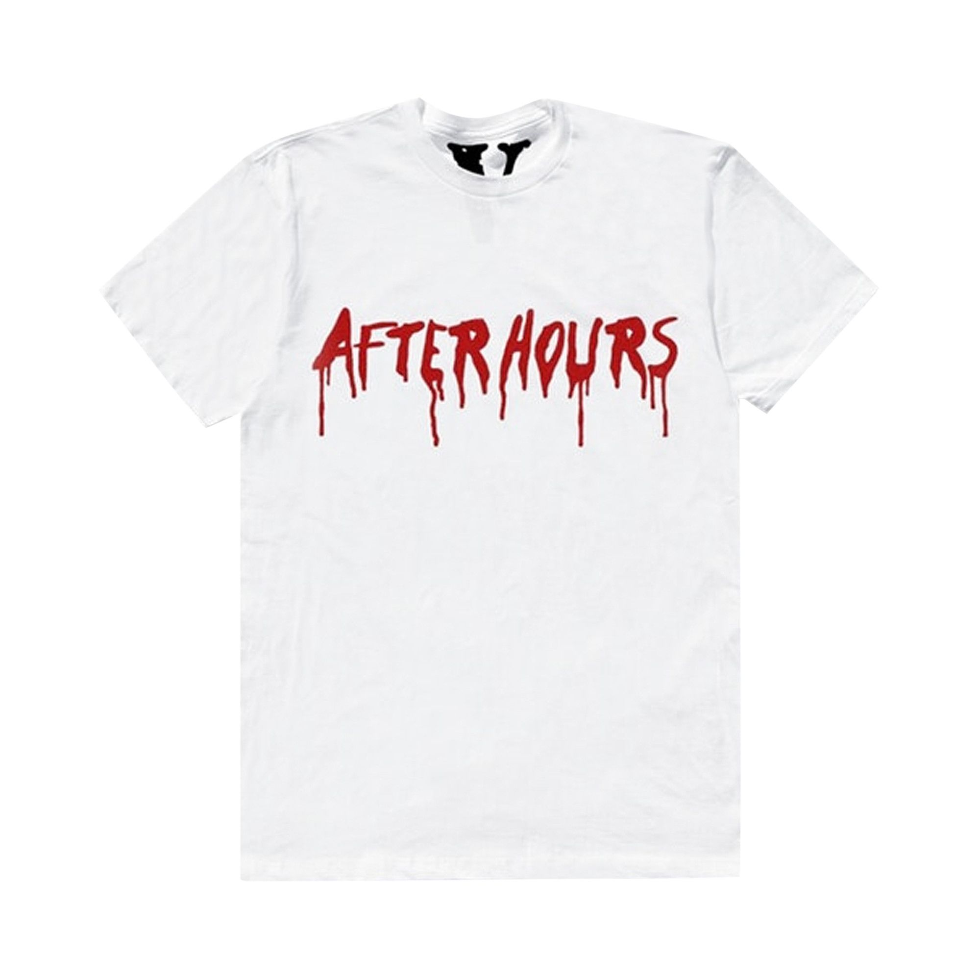 The Weeknd x Vlone After Hours Blood Drip Tシャツ ブラック Vlone x The Weeknd After Hours Blood Drip Tee Black - Sizes