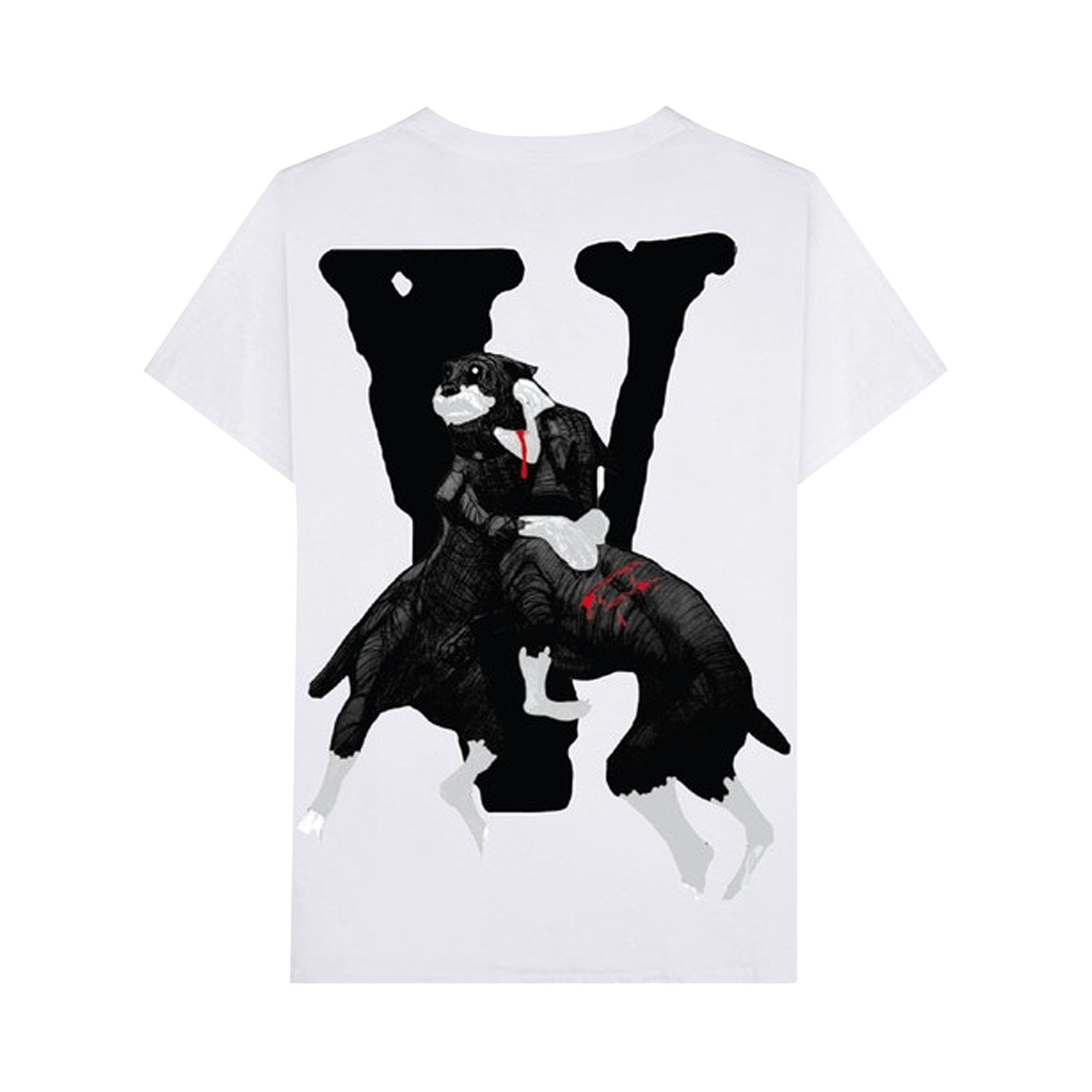 Buy Vlone x City Morgue Dog T-Shirt 'White