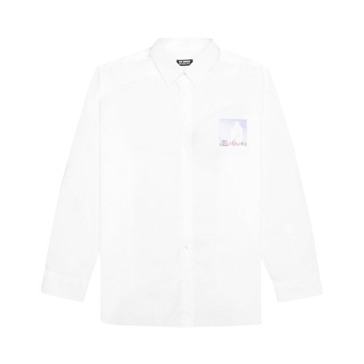 Raf Simons Big Fit Patched Shirt White