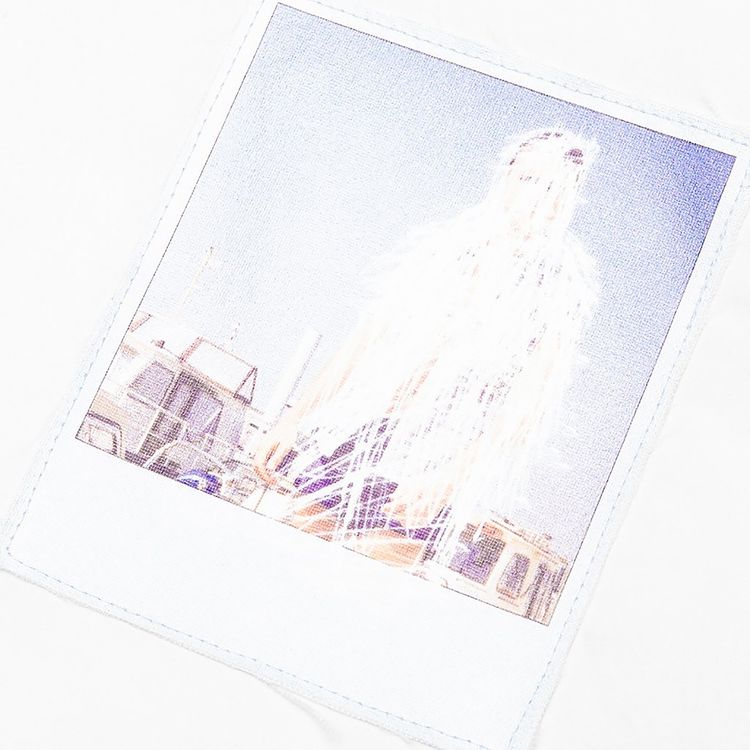 Raf Simons Big Fit Patched Shirt White