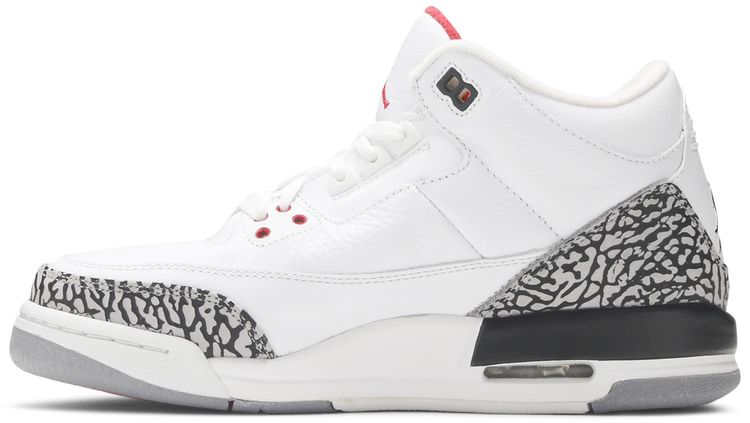 Air Jordan 3 Retro GS White Cement 2011