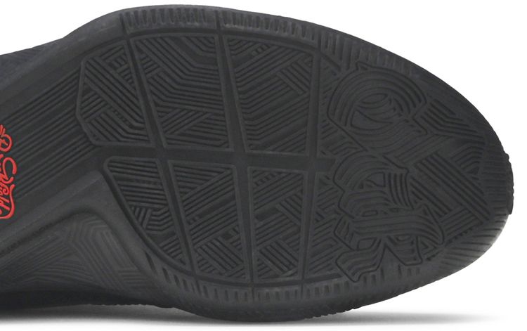 Adidas D Lillard 2 Core Black Vivid Red