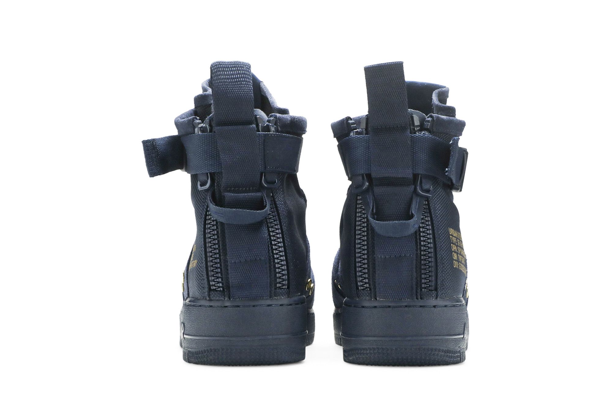 Nike sf air force 1 mid obsidian metallic gold store