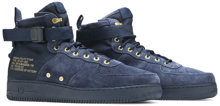 Nike SF Air Force 1 Mid Obsidian