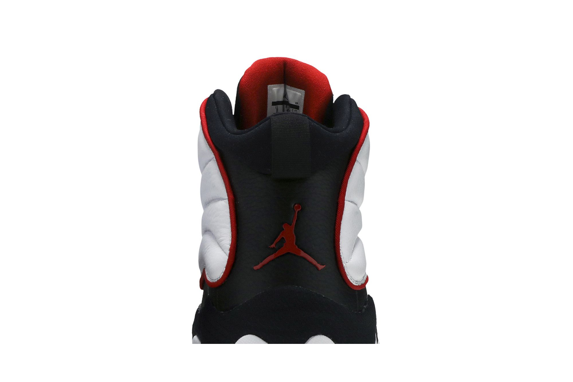 jordan pro strong black varsity red