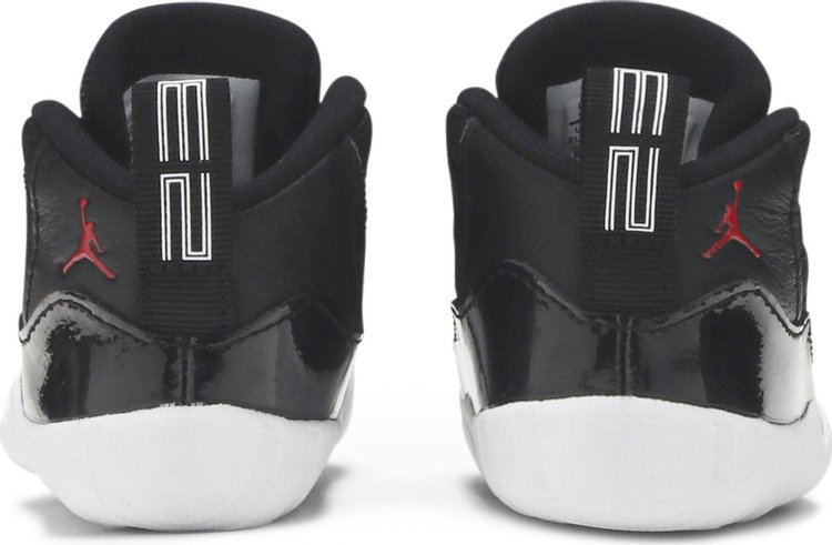 Jordan 11 Crib Bootie Black