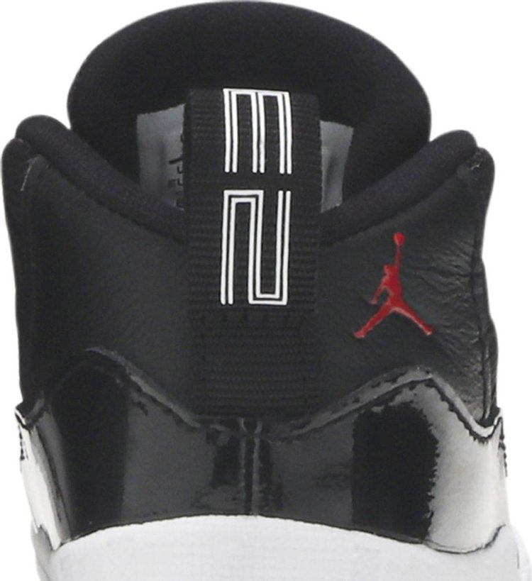 Jordan 11 Crib Bootie Black