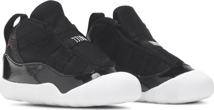 Jordan 11 Crib Bootie Black