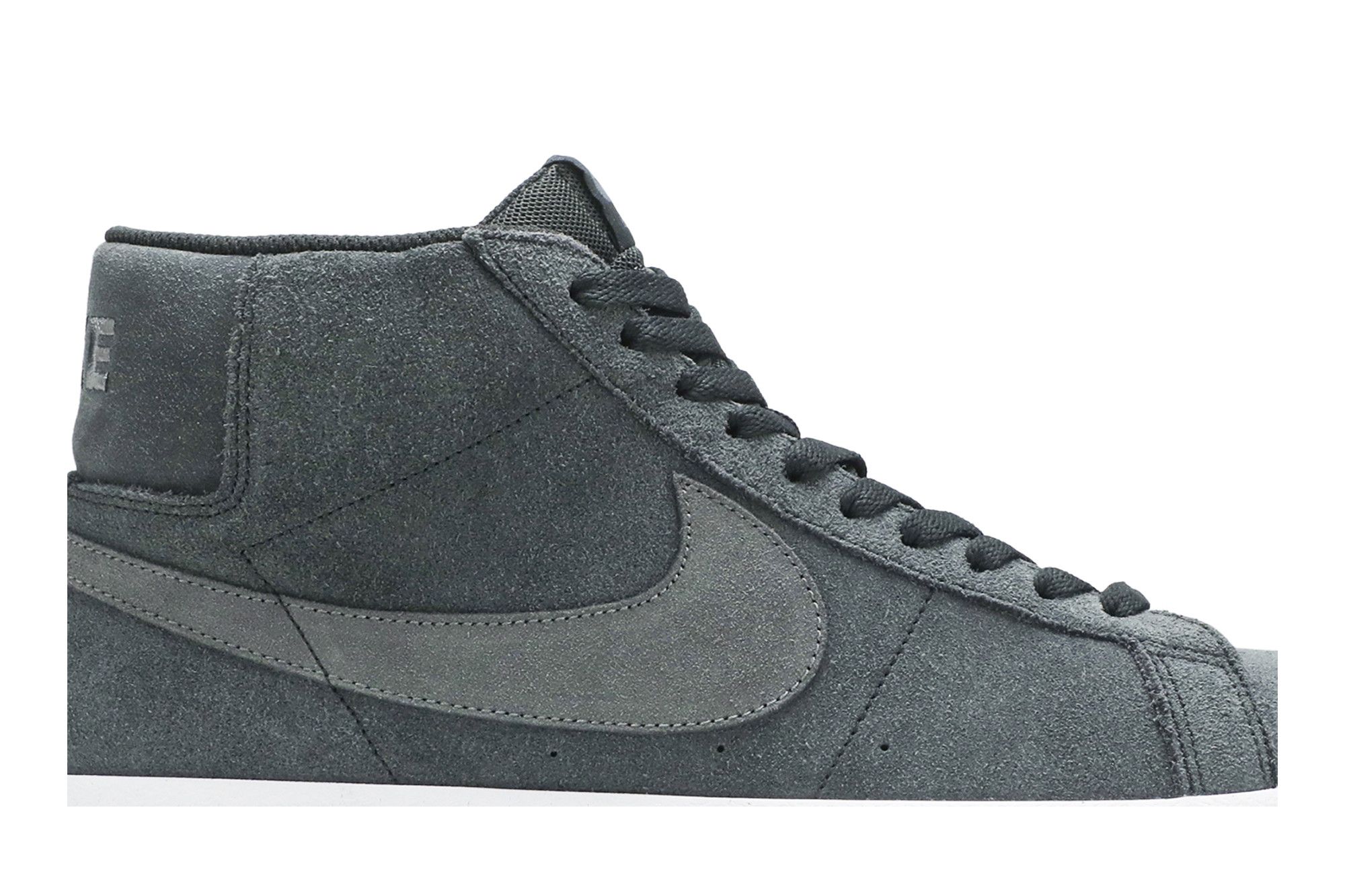 Nike blazer high black suede clearance