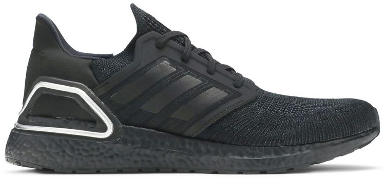 Adidas UltraBoost 20 Black Silver Metallic