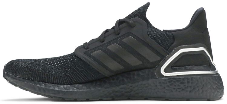Adidas UltraBoost 20 Black Silver Metallic