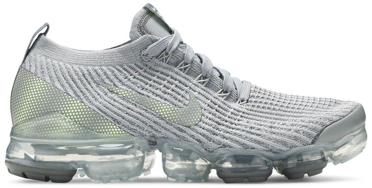 Nike Air VaporMax Flyknit 3 Particle Grey Ghost Green