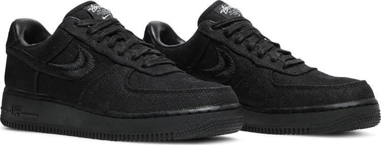 Stussy x Air Force 1 Low Triple Black