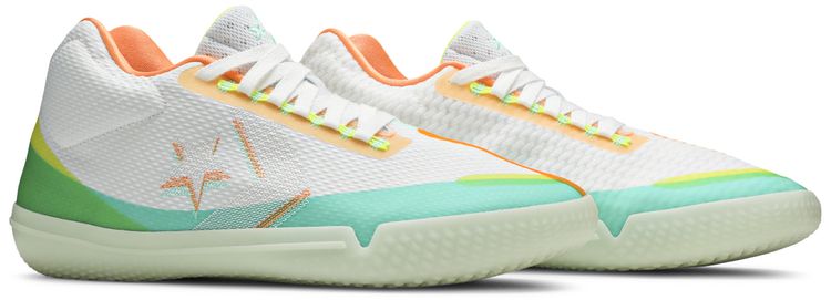 Converse All Star BB Evo Mid Hi Vis Collection   White Green Glow